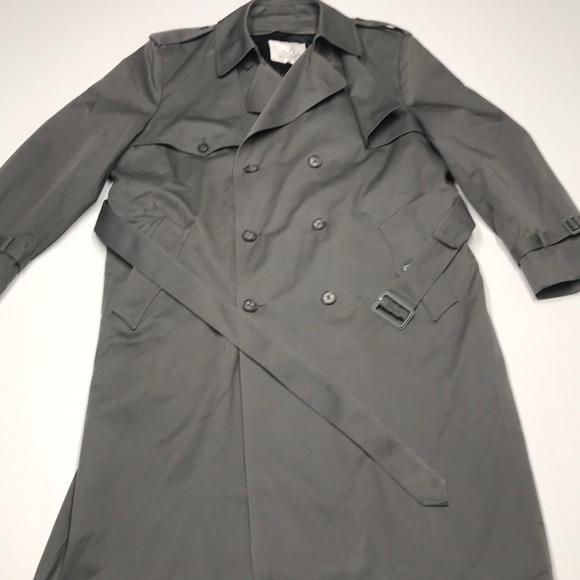 London Fog Other - LONDON FOG Mens 46R Gray ALL SEASONS Trench Coat